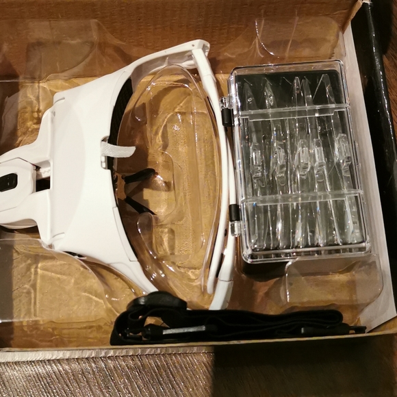 LED magnifying eyeglasses Other Eyeglasses Bracket Magnifier With 2